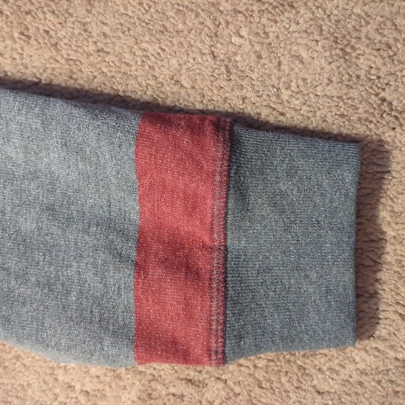 Knickerbocker Vintage Design Medium Hoodie Hooded Sweatshirt Full-Zip Striped - Picture 7 of 10